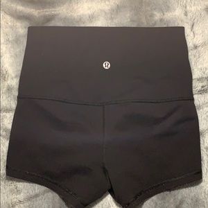 Black Lululemon Shorts